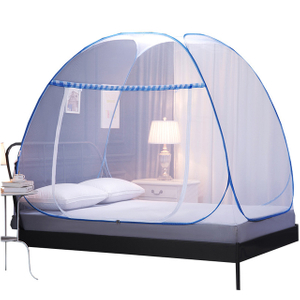 New Design Yurt Encryption Not Need To Installation Foldable Full Cover Bed Net Double Size Bed Full Cover Mosquito Net