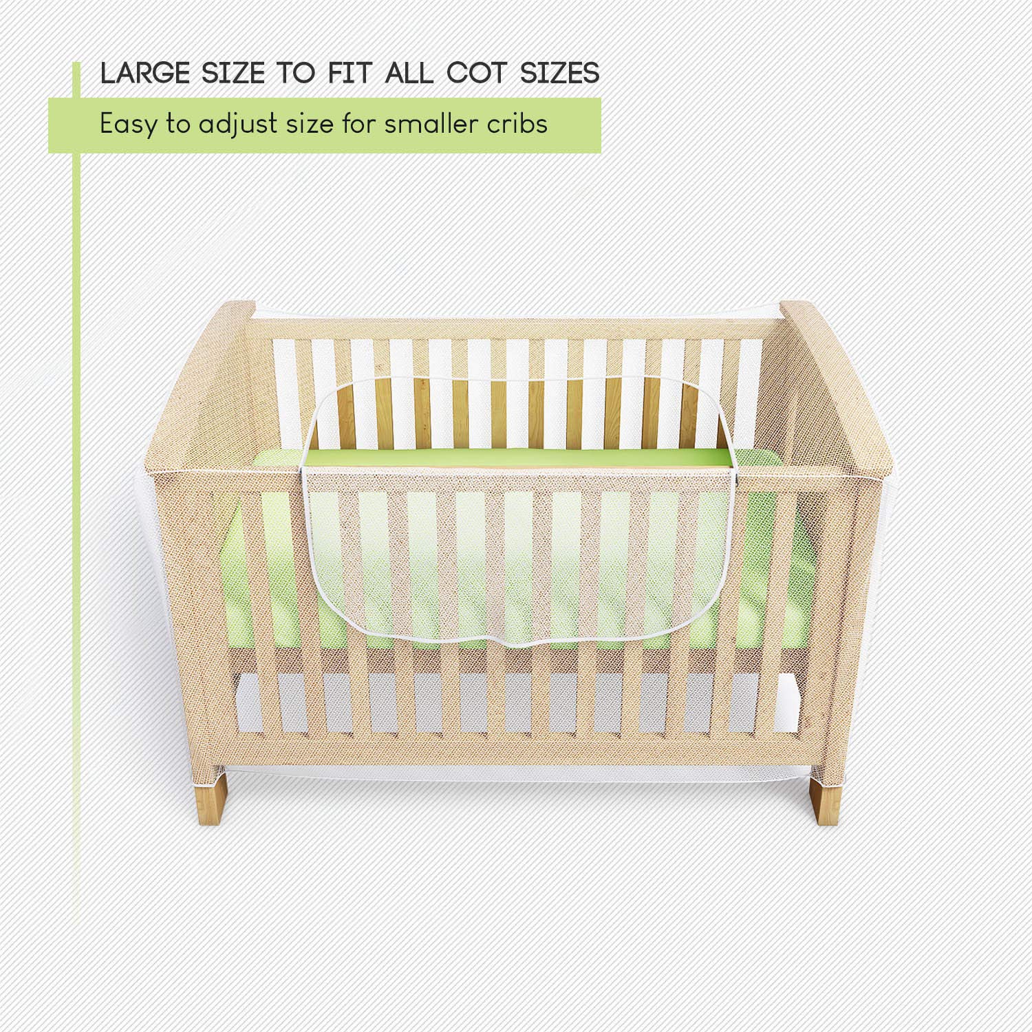 Baby Crib Net To Protect From Insects & Keep Baby in Safely Mosquito Nets