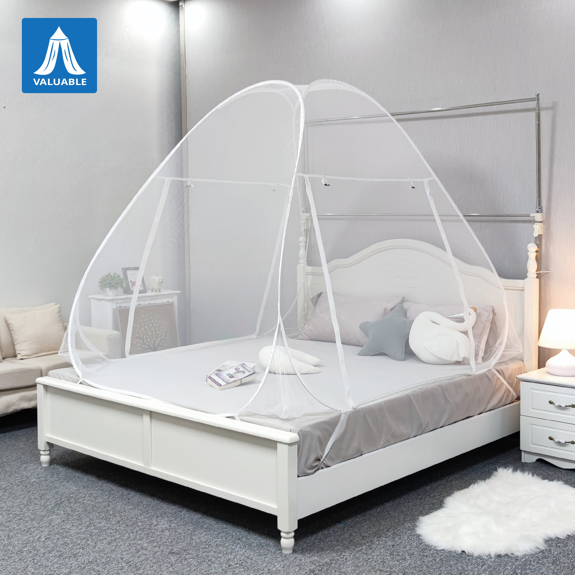 Anti Mosquito Nets Portable Mosquito Net Bed Tent With Bottom Folding Mosquito Nettings