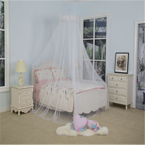 Bed Canopy Queen with Lace Canopies Mosquito Net for Kids Princess Style Household Bedroom