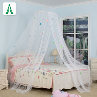 2020 Fasion Girl Bedroom Colorful Flowers Hanging Mosquito Net
