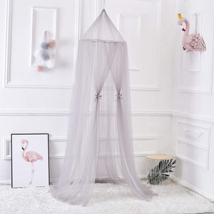 Popular Round Dome Tent Bed Canopy Bedroom Girls Hanging Mosquito Nets