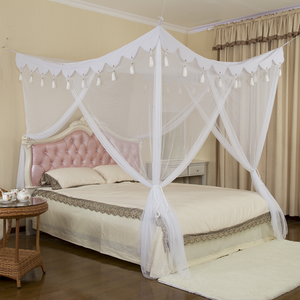 Best Seller 100% Polyester Material Bed Nets Square Mosquito Net Dome Bed