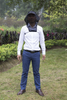 Outdoor Travel Military Black Mesh Protected Face Mosquito Head Net Hat