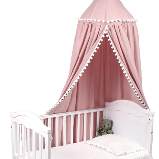 Lovely Dome Children Mosquito Net Cotton Bed Canopies for Babies