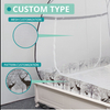 pop-up bed mosquito net Automatic support bracket Fawn pattern large space free-installation